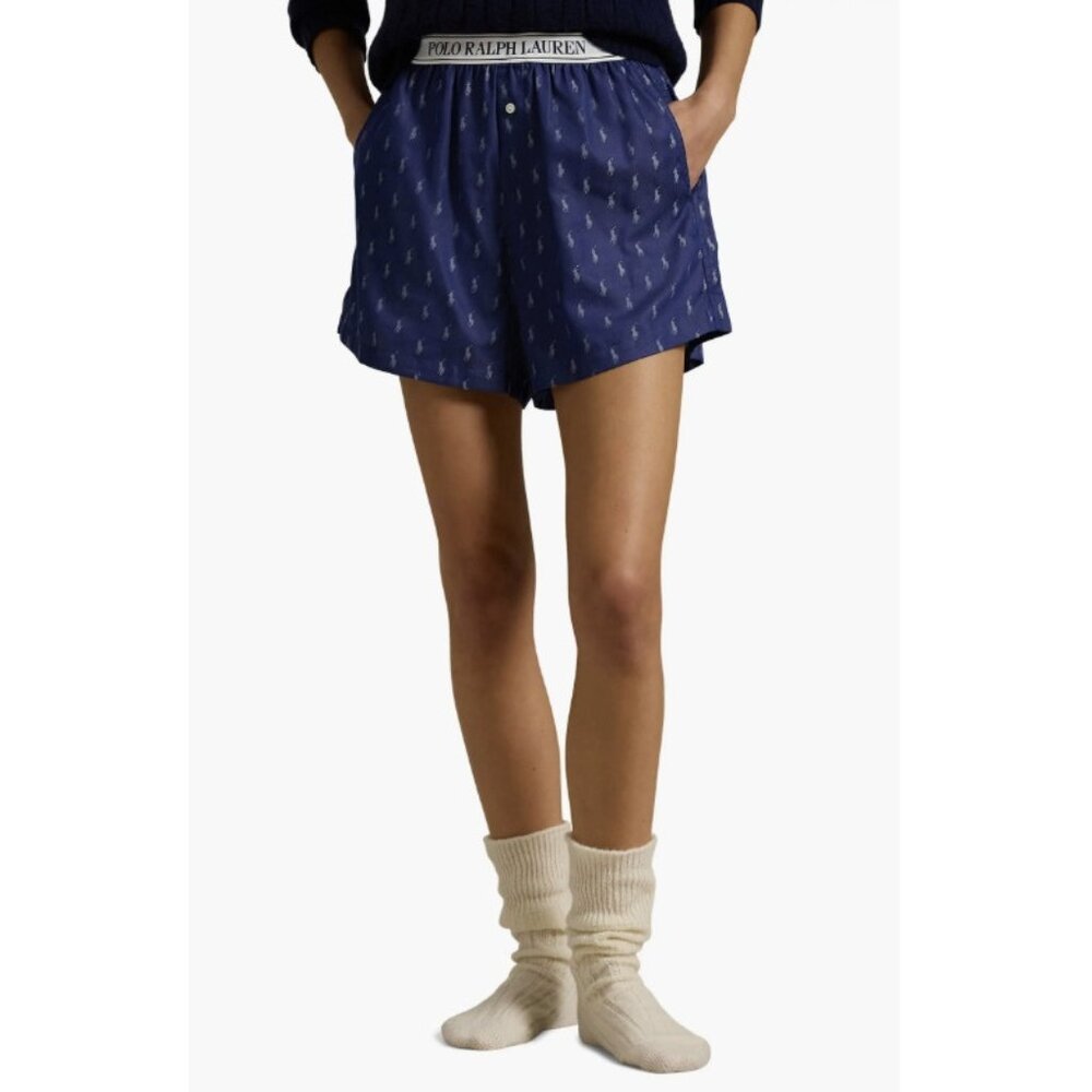 Polo Ralph Lauren Pony Player Boxer Shorts Blue ( XXL )